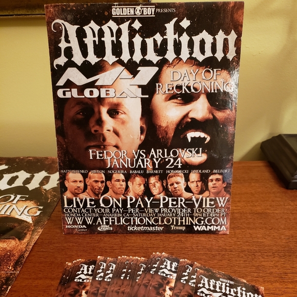 Hp🔥Affliction M-1 Global mma promo kit - Picture 3 of 5